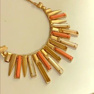 Kendra Scott Color Bar Peach Necklace